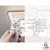 لوستر آویز تارا مدل مدرن کد CR140
